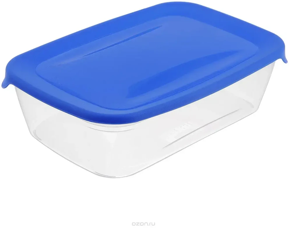 Keter CURVER MAISTO DĖŽUTĖ „FRESH&GO” 1L /MĖLYNA/SKAIDRI