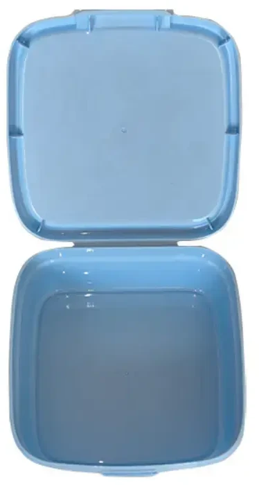 Curver Food storage container square 0.9L Snap Box mėlynas/fun-tilities