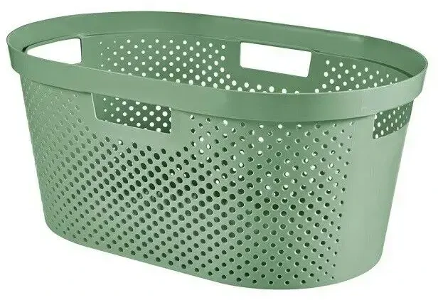 Keter CURVER SKALBINIŲ KREPŠYS RECYCLED 40L /ŽALIAS