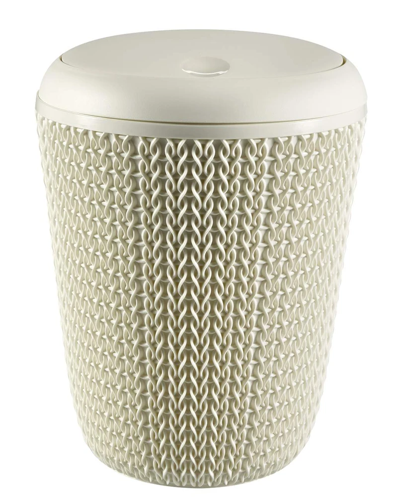 Keter CURVER ŠIUKŠLIADĖŽĖ 6L KNIT 7L/KREMINĖ