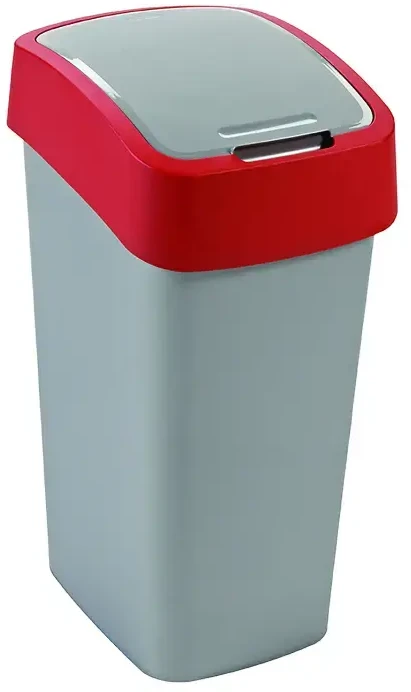 CURVER KOSZ NA ŚMIECI FLIP BIN 50L Raudonas