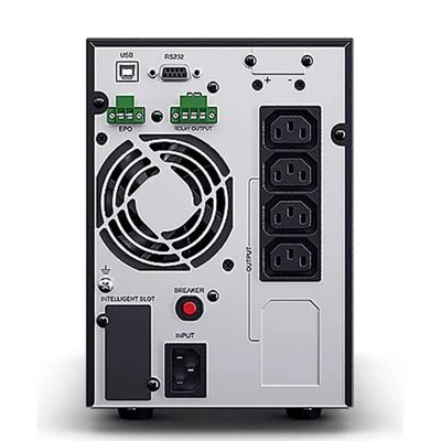 „CyberPower OLS2000EA“, Dvigubos konversijos (internetinis), 2 kVA, 1800 W, Grynasis sinusas, 200 V, 300 V