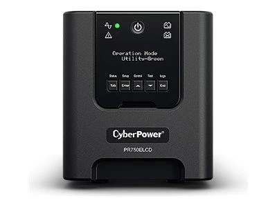 Cyberpower Systems „CyberPower Professional“ bokštų serija PR750ELCDGR – UPS – 675 vatai – 750 VA