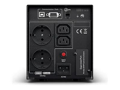 Cyberpower Systems „CyberPower Professional“ bokštų serija PR750ELCDGR – UPS – 675 vatai – 750 VA