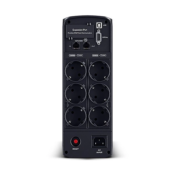 CyberPower | PFC sinusoidinių UPS serija | CP1350PFFLCD | 1350 VA | 880 W | 88 V | 144 V | NEMA 5-15P, 5 pėdų laidas