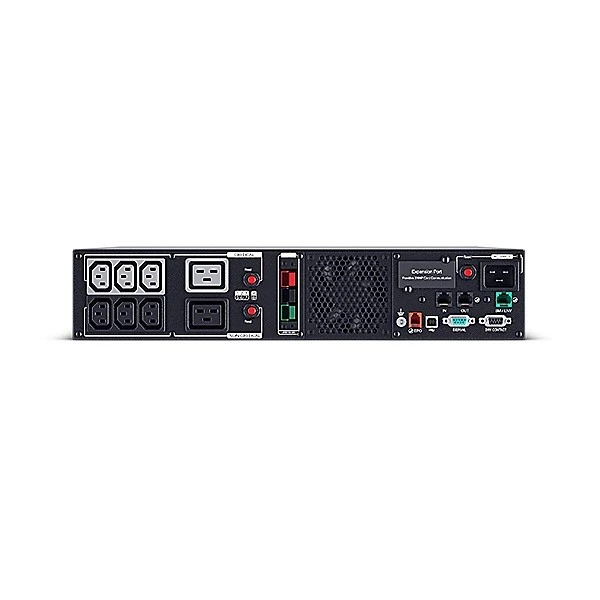 CYBERPOWER PR3000ERTXL2U Rackmount Line-Interactive UPS 3000VA 3000W 2HE USB SNMP SLOT XL, skirtas išoriniam. Baterijos pakuotė