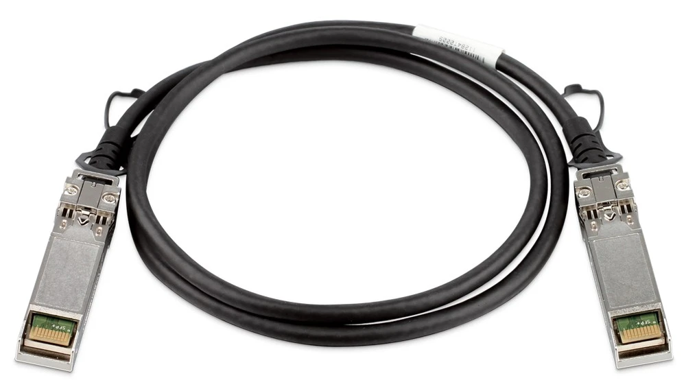 D-Link | DEM-CB100S | SFP+ | Varis | Tiesioginio prijungimo kabelis | 10/100/1000/10000 Mbit/s | Maksimalus perdavimo atstumas 1 m | -40 iki +85C
