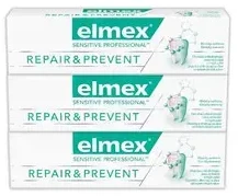 Elmex Sensitive Professional Repair & Prevent Trio Dantų pasta (3 pcs) - Dantų pasta for pain relief
