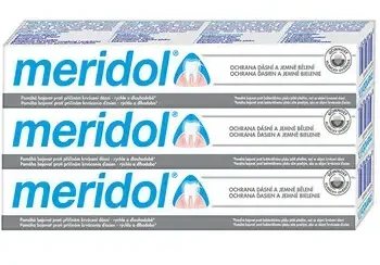 "Meridol" dantų pasta su balinamuoju poveikiu (Gentle Baltas ) tripack 3 x 75 ml