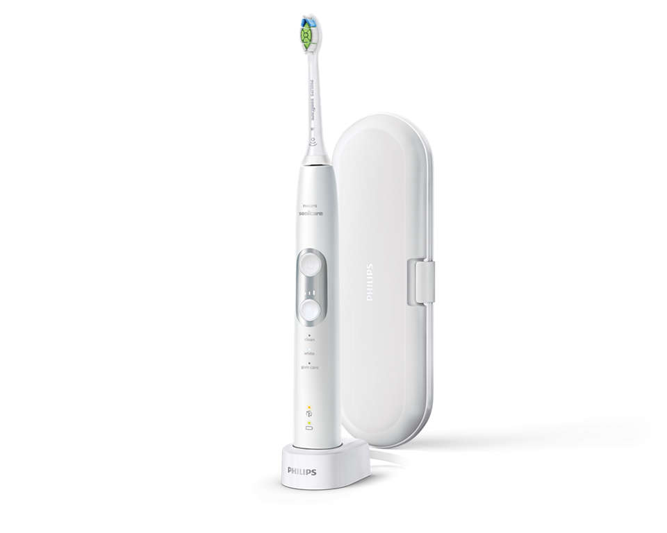 Philips Sonicare ProtectiveClean 6100 Sonic elektrinis dantų šepetėlis HX6877/28