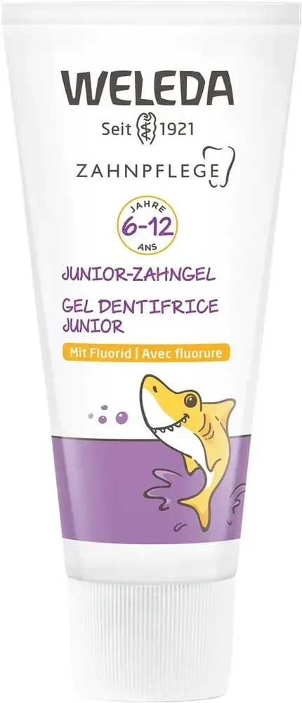 Dantų šepetėlis Weleda Junior Dantų pasta, 50ml