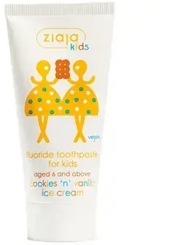 Ziaja Dantų pasta Cookies & Vanilla Ice Kreminis Dantų pasta 50 ml