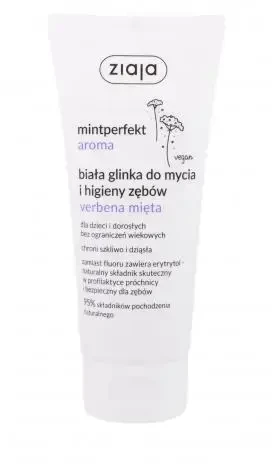 Ziaja Mintperfekt Aroma baltasis molis dantų valymui ir higienai Verbena Mint 100ml