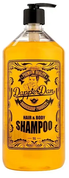 Dapper Dan Hair and Body Šampūnas šampūnas ir kūno prausiklis vyrams, 1000 ml