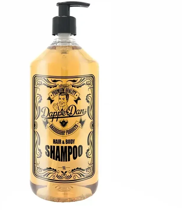 Dapper Dan Hair and Body Šampūnas šampūnas ir kūno prausiklis vyrams, 300 ml