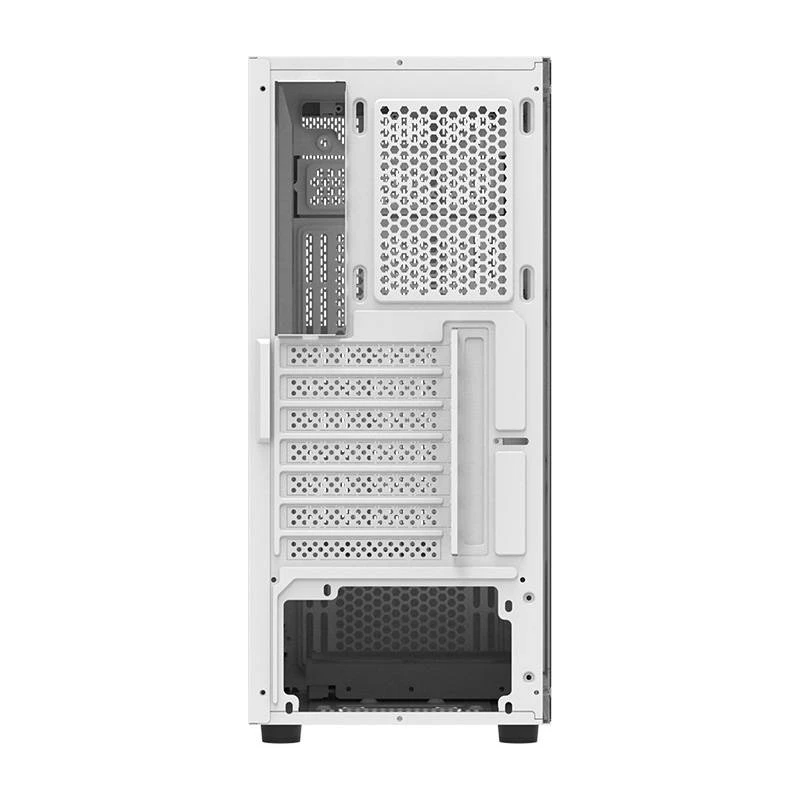 Darkflash A290 kompiuterio dėklas + 3 ventiliatoriai (balti)