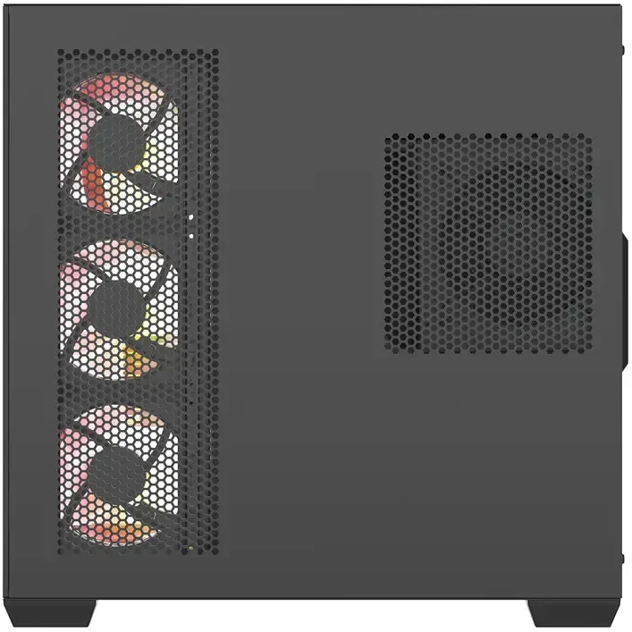 DarkFlash C280 computer case (juodas) + 7 fans