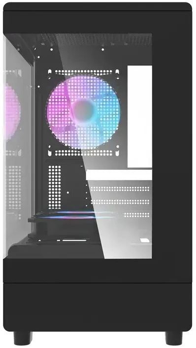„Darkflash DB330M“ kompiuterio korpusas + 3 ventiliatoriai (juodas)
