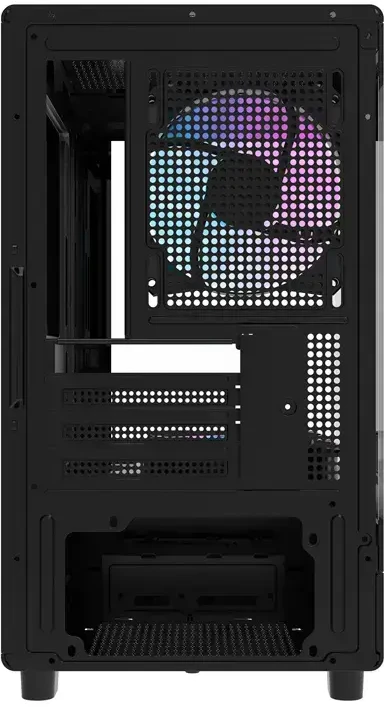 „Darkflash DB330M“ kompiuterio korpusas + 3 ventiliatoriai (juodas)