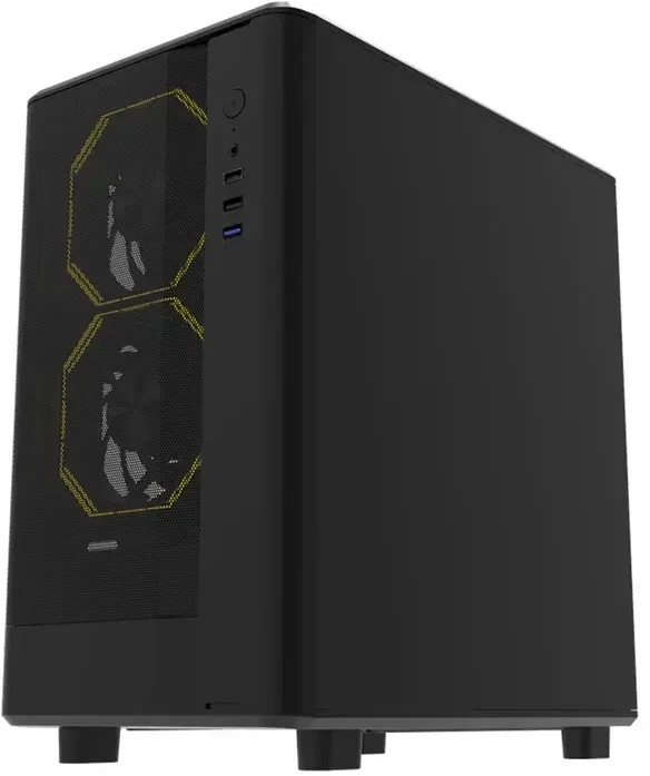 Darkflash DB330M Mesh kompiuterio korpusas juodos spalvos