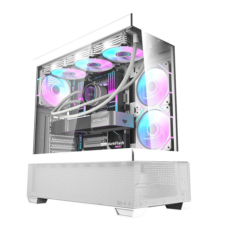 Darkflash DS900 AIR kompiuterio dėklas (baltas)