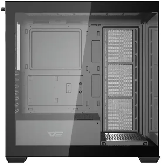 „Darkflash DS900W“ kompiuterio korpusas be ventiliatorių (juodas)