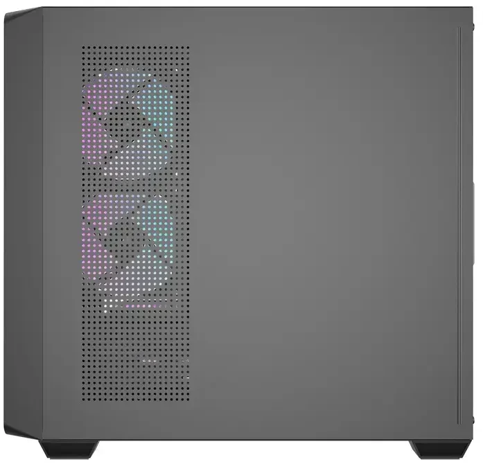 Darkflash DS900WD computer case (juodas) + 4 fans