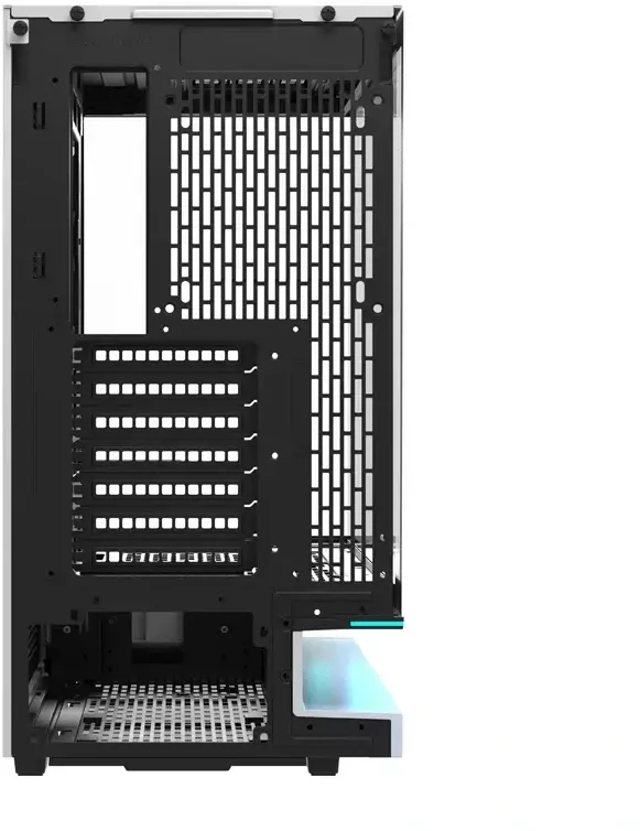 DarkFlash F1 ATX Computer Case + 6 Fans (Baltas)