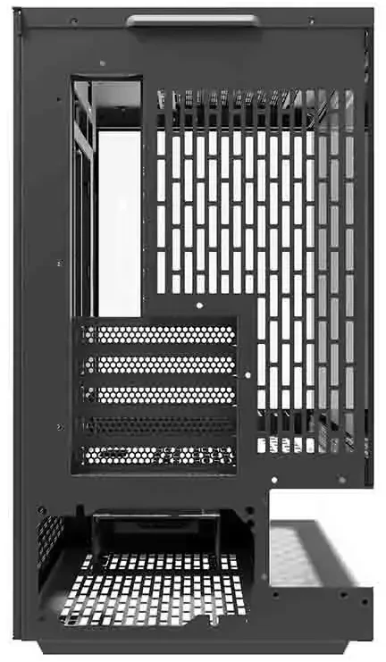 Darkflash F1 computer case (Juodas) + 6 ARGB fans