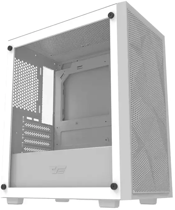 „Darkflash M305 Mesh“ kompiuterio korpusas be ventiliatorių (Baltas)