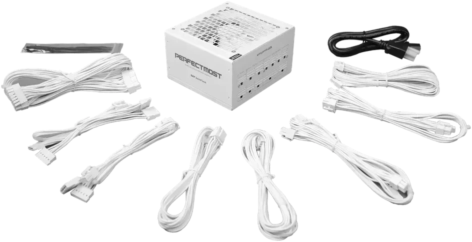„DarkFlash PMT1050“ kompiuterio maitinimo šaltinis (baltas)