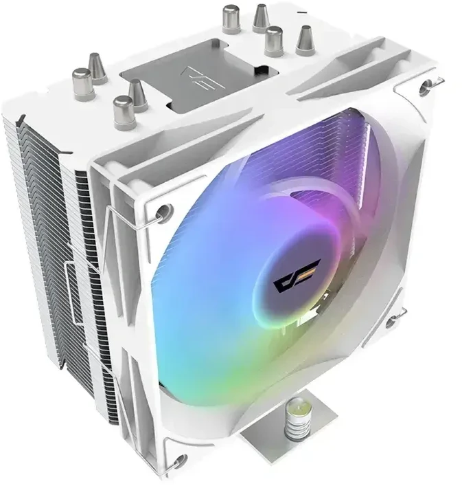 Procesoriaus Aušintuvas - DarkFlash S31 ARGB 120 mm 800–1800 RPM 75,09 CFM Baltas