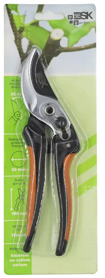 Sodo žirklės "BESK" 190mm