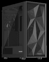 NATEC Genesis PC Case Diaxid 605F juodas