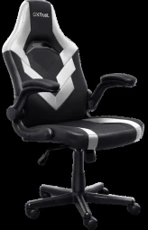 Žaidimų kėdė Trust GXT703W RIYE, Balta/juoda