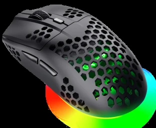 Belaidė žaidimų pelė Trust GXT 929 HELOX, juoda