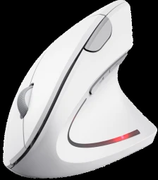 Trust Verto Vertical Ergonomic belaidė pelė baltas (25132)