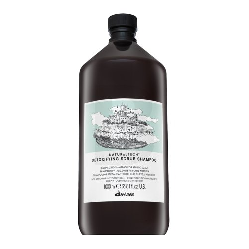 Davines Natural Tech detoksikuojantis šveitiklis-šampūnas, 1000 ml