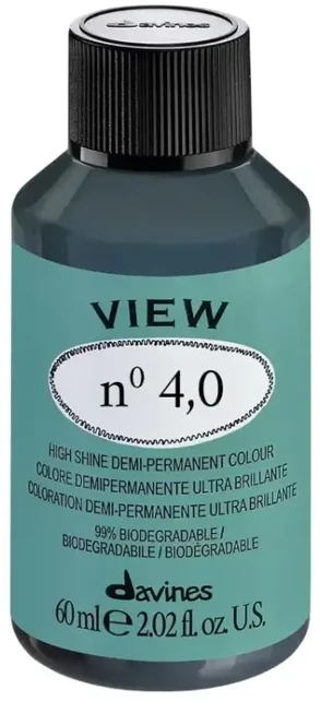 Davines View Demi-Permanent Hair Dye 4.0 , 60 ml