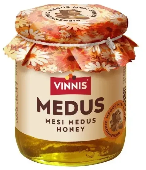 Medus VINNIS, įvairių žiedų, 0,5kg