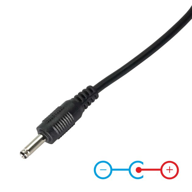 Akyga AK-DC-03 CU USB A (m) / 3.5 x 1.35 mm (m) 0.8 m