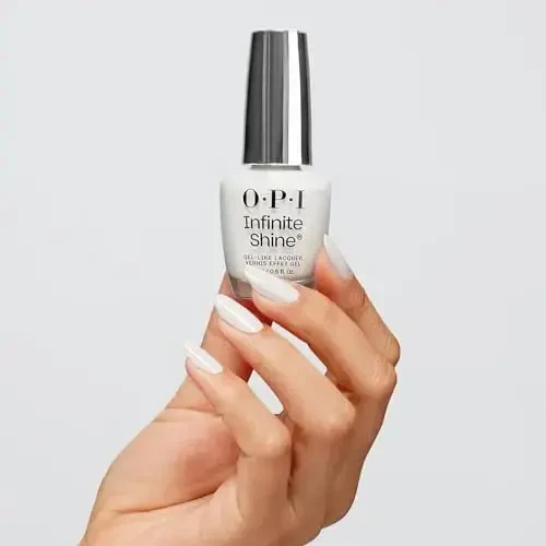 OPI Infinite Shine Gel-Like Lacquer nagų lakas, atspalvis: Alpine Snow, 15 ml
