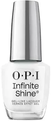 OPI Infinite Shine Gel-Like Lacquer nagų lakas, atspalvis: Alpine Snow, 15 ml
