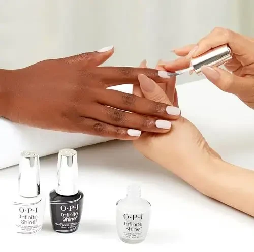 OPI Infinite Shine Gel-Like Lacquer nagų lakas, atspalvis: Alpine Snow, 15 ml