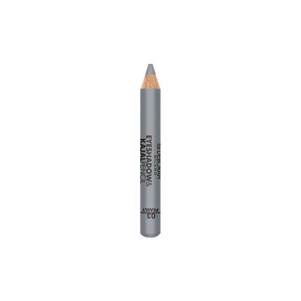 Deborah, Deborah, Blending, Eyeshadow - Kajal Akių apvadas 2-In-1, 3, Sidabrinis, 2 g *Tester