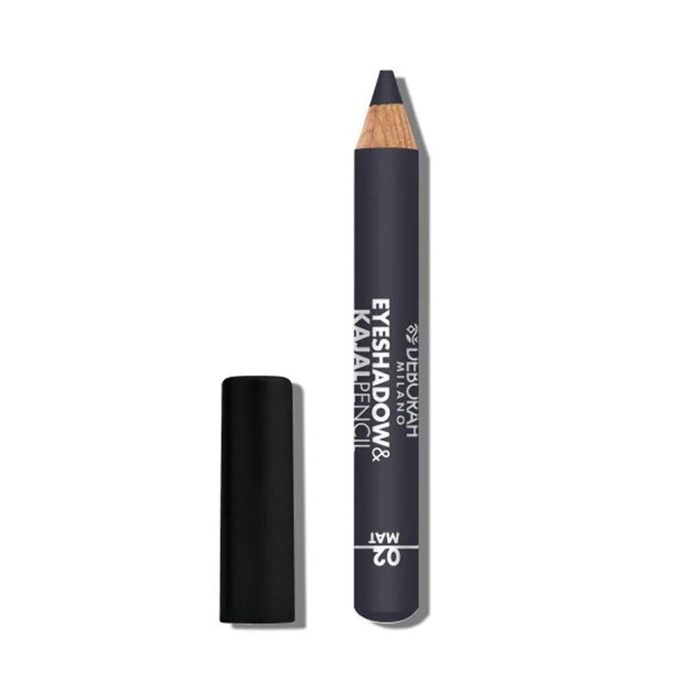 Deborah, Deborah, Blending, Matt, Eyeshadow - Kajal Akių apvadas 2-In-1, 2, Pilkas, 2 g *Tester