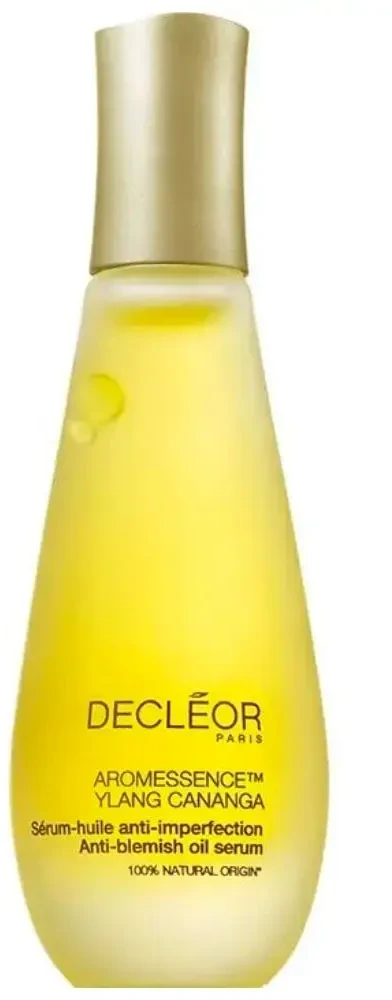 „Decleor Aromessence - Ylang-Cananga“ eterinių aliejų serumas nuo spuogų, dieninis, veidui, 15 ml *Testuojamasis rinkinys