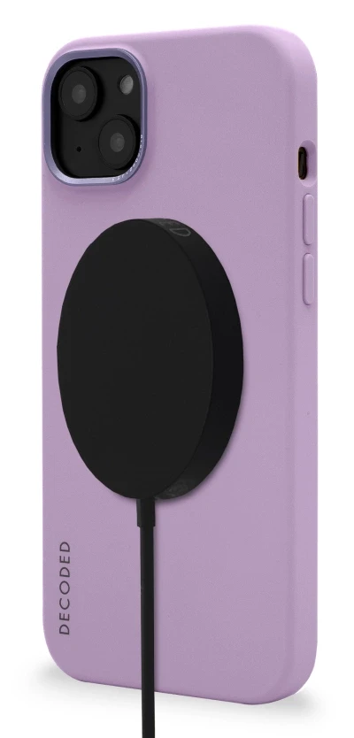 Decoded Silikoninis dėklas with MagSafe for iPhone 14 Plus - violetinė