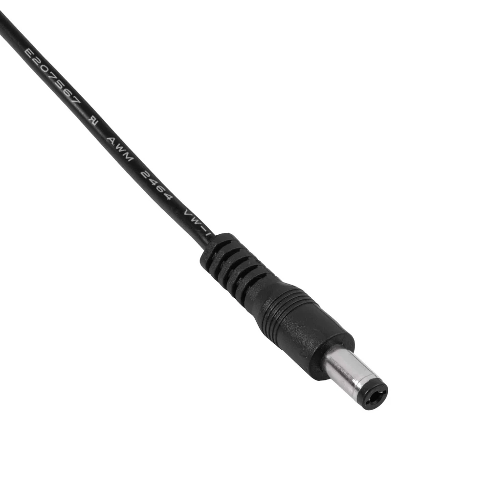 Maitinimo laidas su DC 5.5x2.1 mm jungtimi