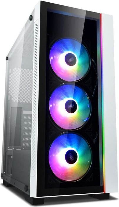 Korpusas Deepcool MATREXX 55 V3 ADD-RGB WH 3F Baltas, ATX